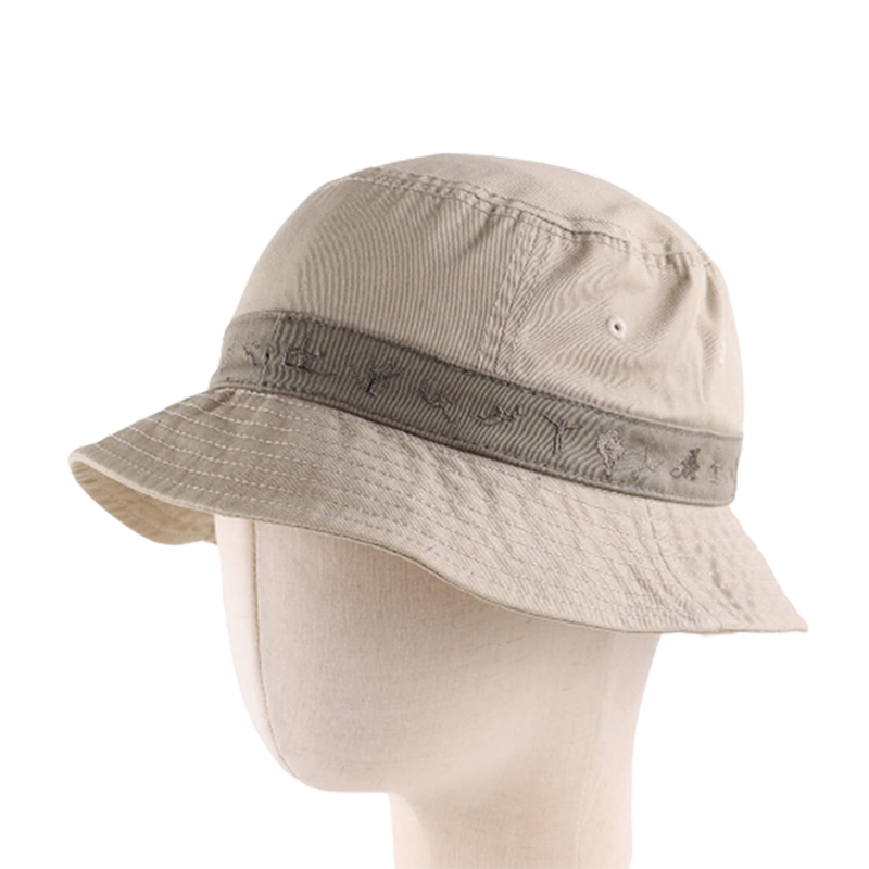 Cotton Bucket Hat With Band