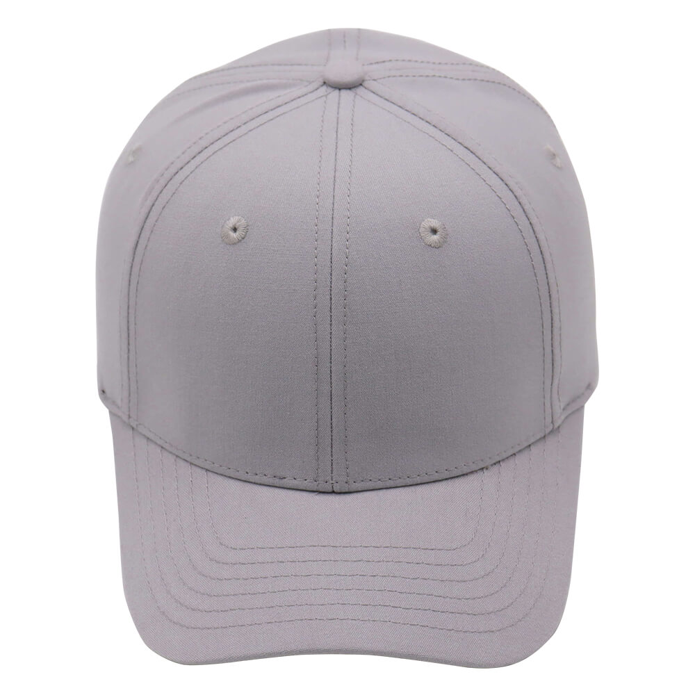 Gorra de ajuste elástico en blanco de 6 paneles